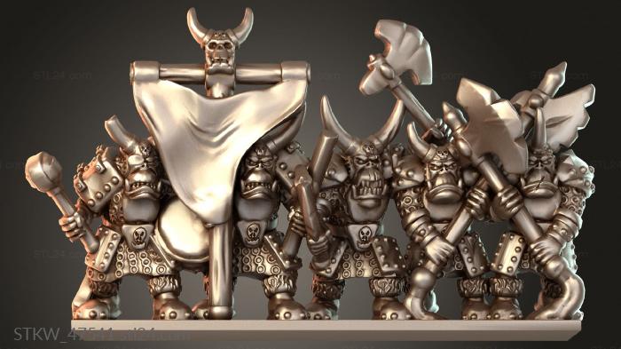 Dwarves Black Orcs Stripe