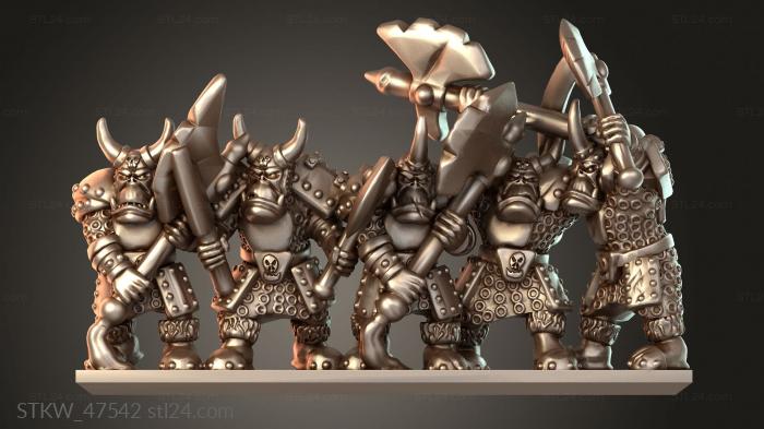 Dwarves Black Orcs Stripe