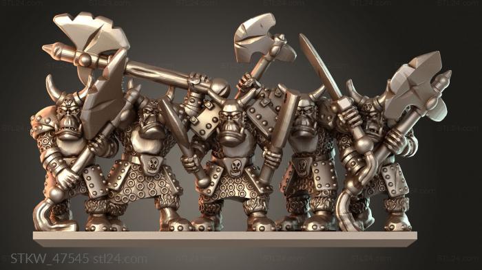 Dwarves Black Orcs Stripe nightfall