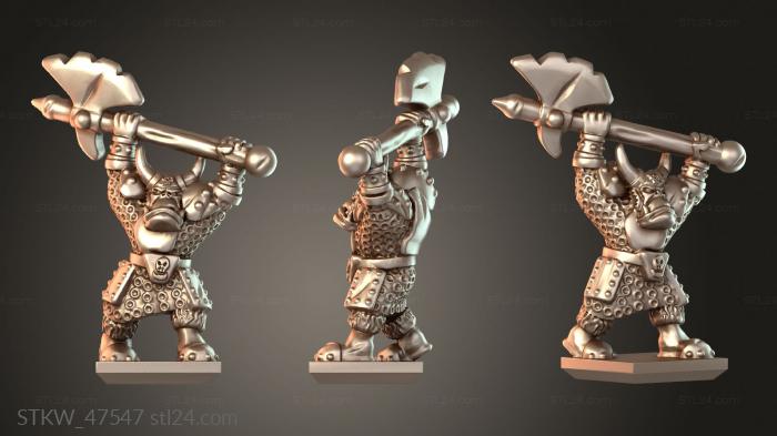 Dwarves Black Orcs youthful