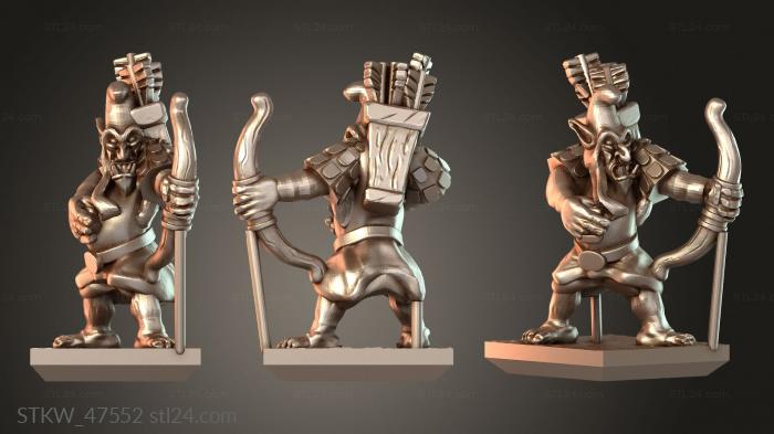 Dwarves Bow x-shaped