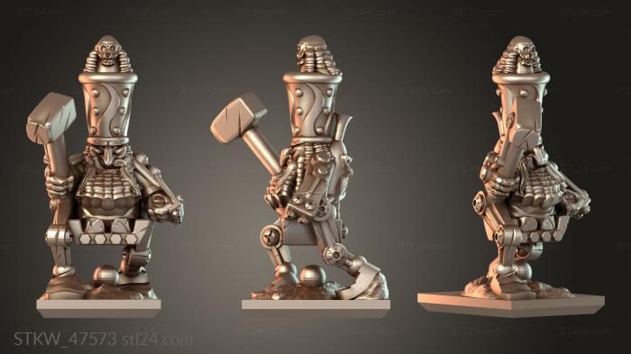 Dwarves Characters Bionic Dwarf