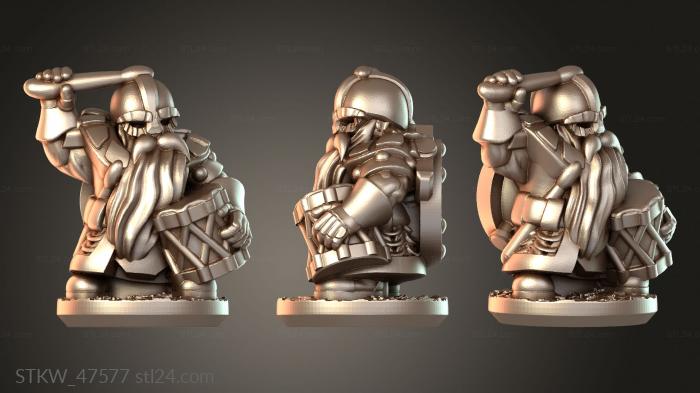 Dwarves drummer bold