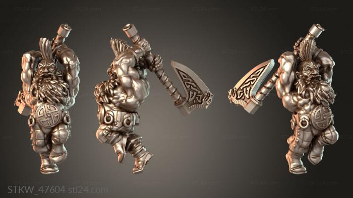 Dwarves Iro Kez Axe