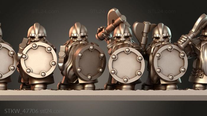 Dwarves warrior nightsteel