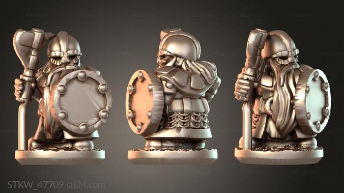 Dwarves warrior wrathful