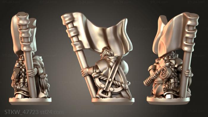 Dwarves xbow banner sepia