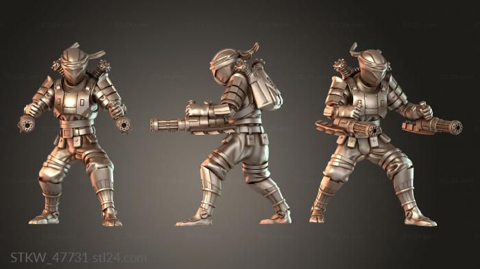 Dynasty Ninja Autoguns obsidian