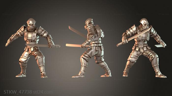 Dynasty Ninja Melee hardened