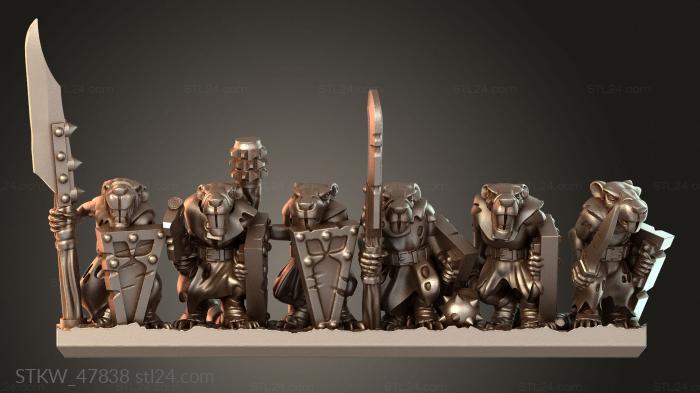 Eastern Skaven Ratmen nimble