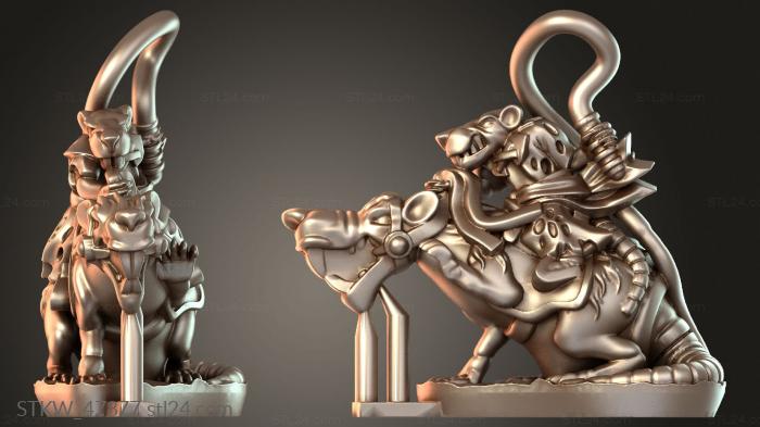 Eastern Skaven Squeek Master