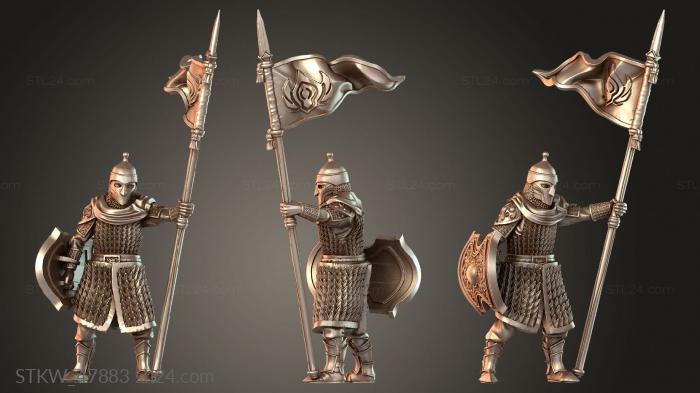 Easterner banner bearer