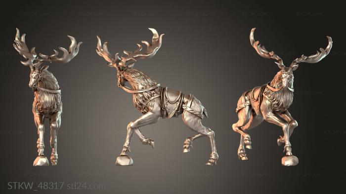 Elk Cavalry Onrock