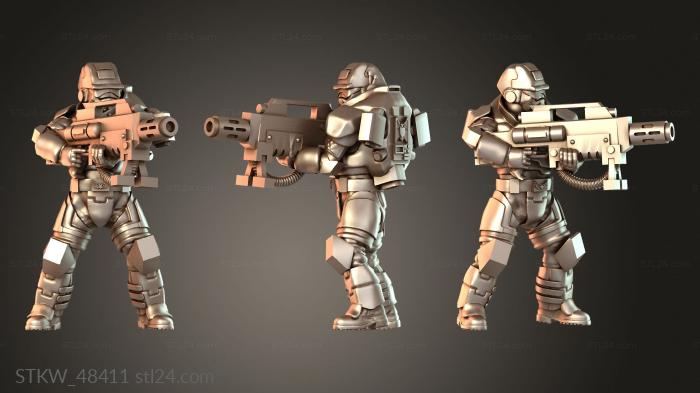 Elysium Rifles Guard Melta