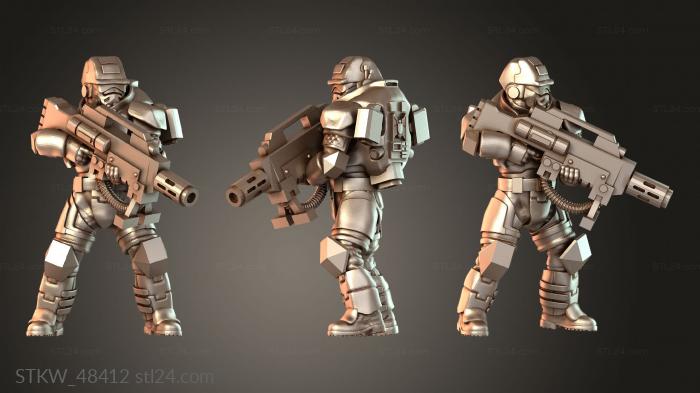 Elysium Rifles Guard Melta Veteran