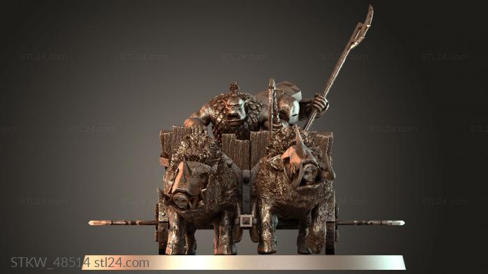 Emang Orc Chariot Carro rampaging