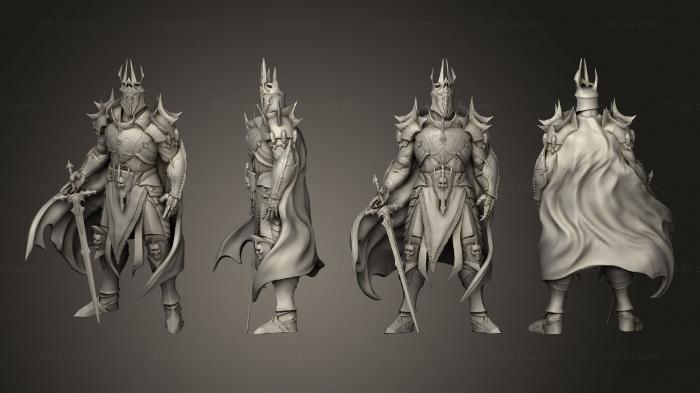Military figurines (Dark Lord Sword, STKW_4875) 3D models for cnc