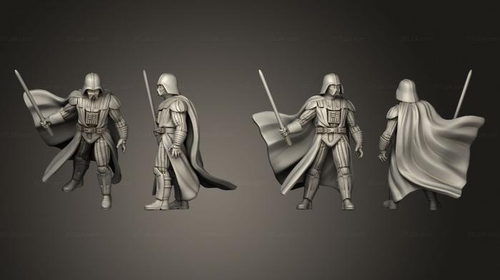 Military figurines (darklord 1, STKW_4880) 3D models for cnc