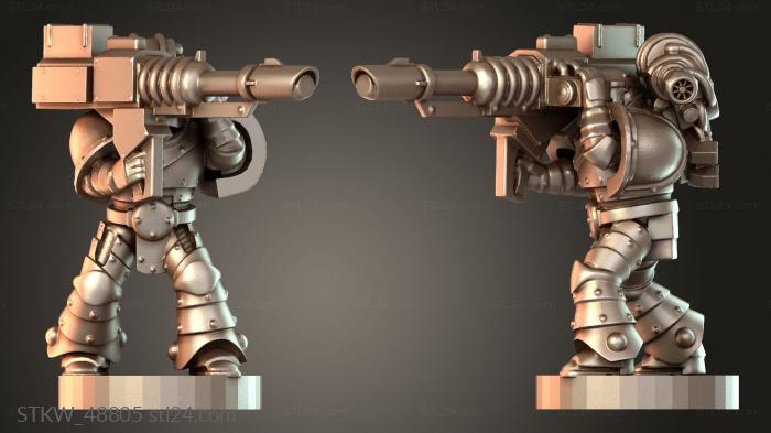 Epic Space Marines Marine Canon Laser