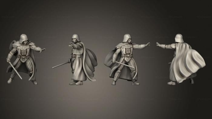 Military figurines (darklord 2, STKW_4881) 3D models for cnc