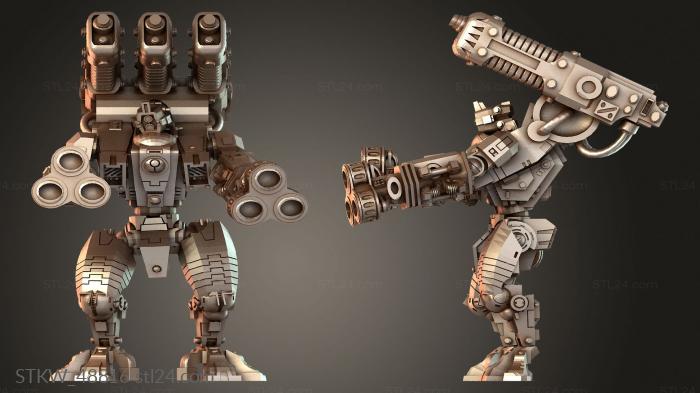 Military figurines (Epic Space Suit KX, STKW_48816) 3D models for cnc