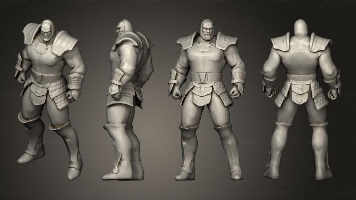 Military figurines (darkseid dc, STKW_4887) 3D models for cnc