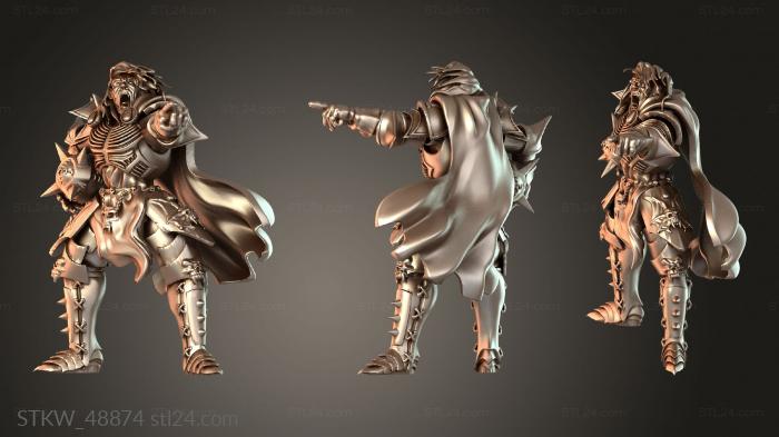 Military figurines (EQUIPO VAMPIROS a, STKW_48874) 3D models for cnc