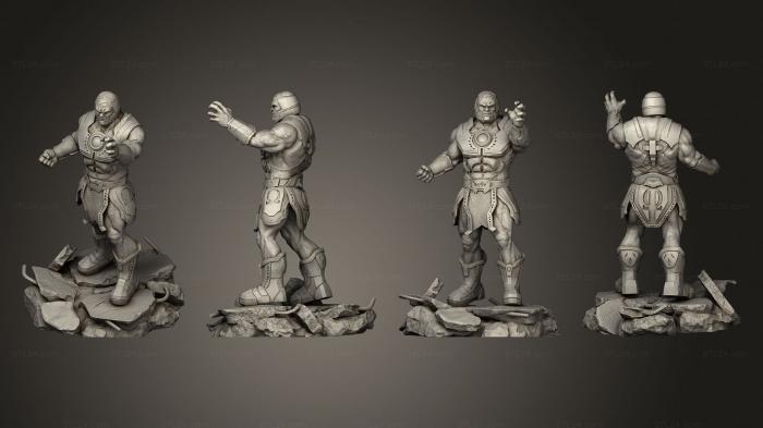 Military figurines (Darkseid Pose 2 B, STKW_4888) 3D models for cnc