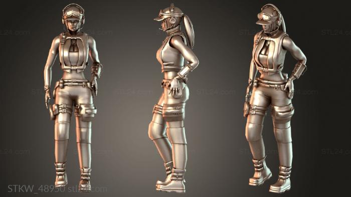 Esther Mercenary Girl poly