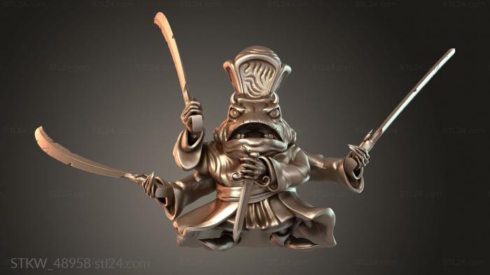 Eternal Fungi Frog Warlock Swords Main