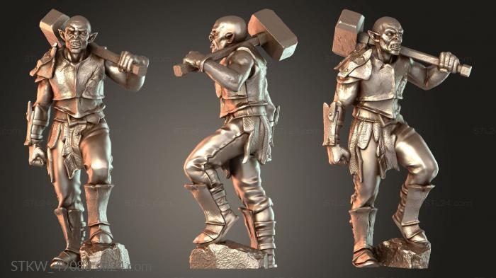 Evil siege orc Armored