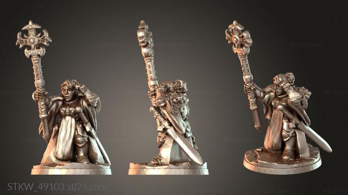 Military figurines (Evocators, STKW_49103) 3D models for cnc