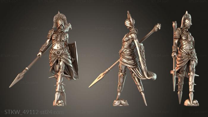Exalted Spears knightly