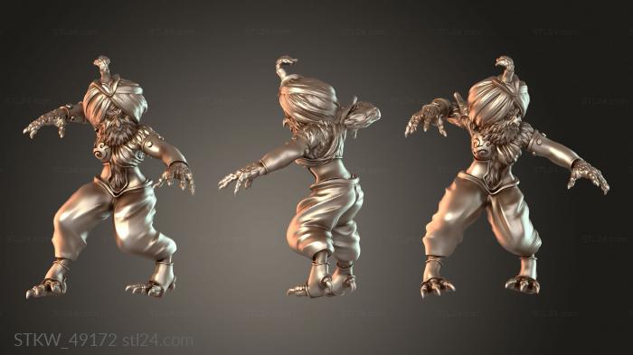 Military figurines (FACTIONS Kulasisi, STKW_49172) 3D models for cnc