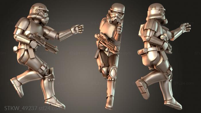 Fallen Imperial Trooper grim