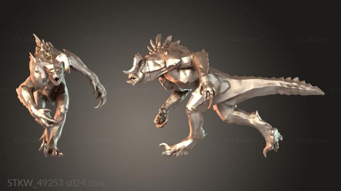 Fallout Deathclaw Charging DC