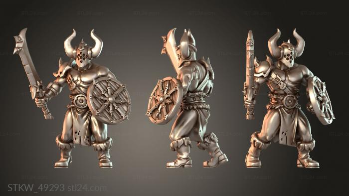 Fantasy Barbarian Savage