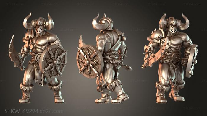 Fantasy Barbarian Fierce
