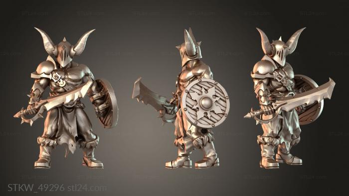 Fantasy Barbarian hardened