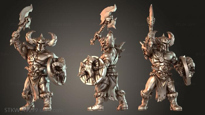 Fantasy Barbarian Leader