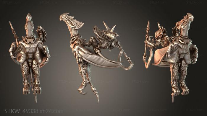 Fantasy Gecko Chief Rider Tribal