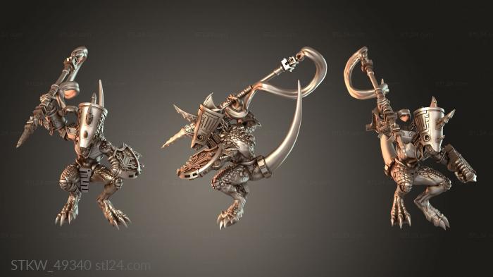 Fantasy Gecko Chief Rider Javelin