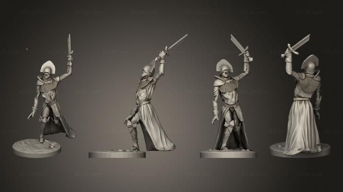 Military figurines (Deadwalker Soldier 01, STKW_4947) 3D models for cnc