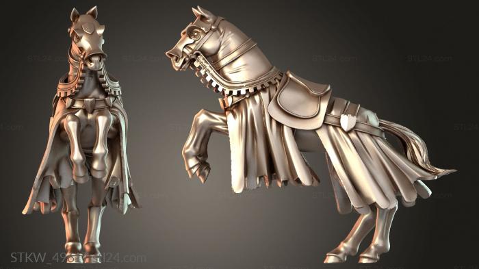 Feudal Knights Horse noble