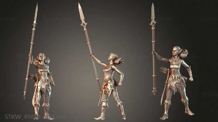 Fey Elf Autumn Spear swift