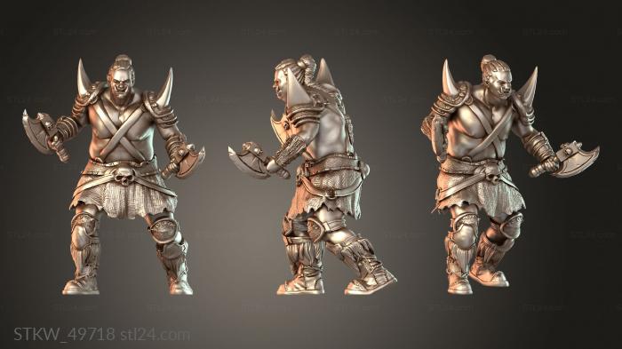 Fierce Orcs and Naarga b