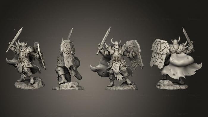 Military figurines (Death Golems 5, STKW_4972) 3D models for cnc