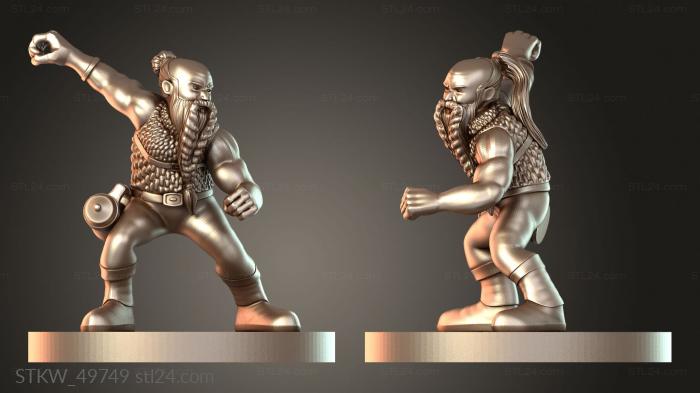 Стул для самодельного оружия Fighters Dwarf Fighter