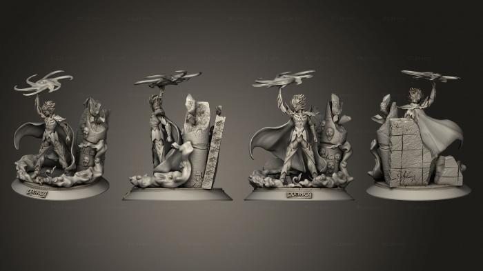 Military figurines (Death Mask, STKW_4977) 3D models for cnc