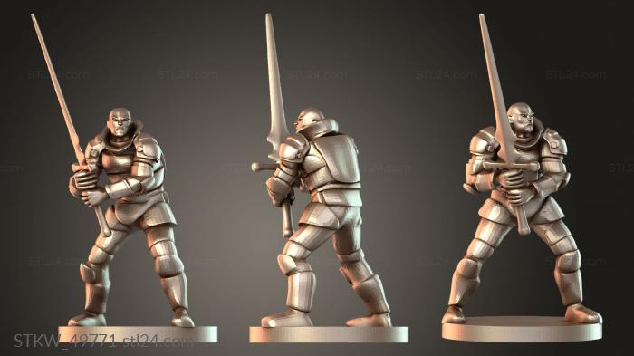 Fighters Human Fighter Mountain Heavy Weapon